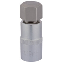 Draper 16305 H-HEX/B 1/2" Sq. Dr. Hexagonal Socket Bits (19mm)
