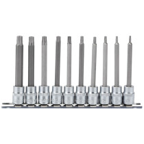 Draper 16333 D-TXT/10/100 3/8" Sq. Dr. TX Star® Security Socket Bit Set (10 Piece)