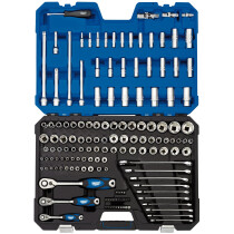 Draper 16460 TK150N/SG 1/4", 3/8" and 1/2" Sq. Dr. Tool Kit (150 Piece)