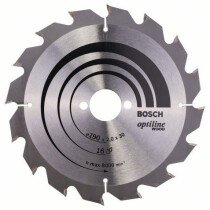 Bosch PRO 2608641184 Optiline Wood for hand-held circular saws. 190 x 2.0 x 30mm 16T