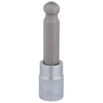 Draper 16293 D-HEX-BALL/B 3/8" Sq. Dr. Ball End Hexagonal Socket Bits (10mm)