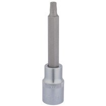 Draper 16313 H-TX/B T40 x 100mm 1/2" Square Drive TX Star Socket Bit