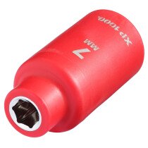 Draper 16336 XP1000-3/8-SOC Xp1000® Vde Socket, 3/8" Sq. Dr., 7mm