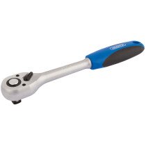Draper 16429 HD72 1/2" Sq. Dr. 72 Tooth Reversible Soft Grip Ratchets