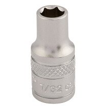 Draper 16518 B-AF/MS 1/4" Square Drive Imperial Socket (7/32")