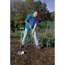 Draper 16566 Garden Fork and Spade Set EF/DSDF/SET Easy Find Carbon Steel
