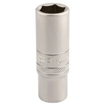 Draper 16583 DT-MM/MS 3/8" Square Drive 6 Point Metric Deep Socket (15mm)