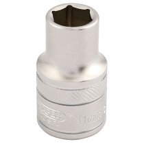 Draper 16600 H-MM/MS 1/2" Square Drive 6 Point Metric Socket (11mm)