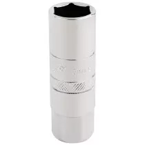 Draper 16772 DT-PLUG/B 3/8" Square Drive 10mm Thread 6 Point Spark Plug Socket (16mm Socket)