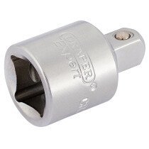 Draper 16803 D67A/B 3/8"(F) x1/4"(M) Socket Converter