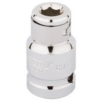 Draper 16810 H-BH/B 1/2" Square Drive x 5/16" Hexagon Screwdriver Bit Holding Socket