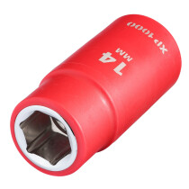 Draper 17761 XP1000-1/2-SOC Xp1000® Vde Socket, 1/2" Sq. Dr., 14mm