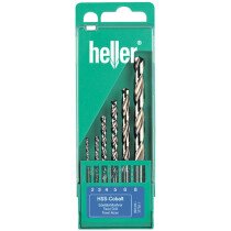 Heller 177351 HSS Colbalt Drill Bit Set 6 Piece