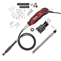 Clarke 6462000 CRT130 130W Rotary Tool with 40 Piece Accessory Kit