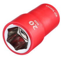 Draper 18036 XP1000-1/2-SOC Xp1000® Vde Socket, 1/2" Sq. Dr., 20mm