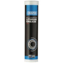 Draper 18005 ARE-LGC Multi Purpose Lithium Grease   EP2 (400ml Cartridge)