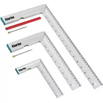 Clarke CHT724 3 Piece Try Square Set 1801724