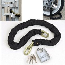 Clarke 1801728 CHT728 Heavy Duty Motorcycle Padlock And Chain