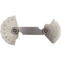 Mitutoyo 186-103 Radius Gauge 1/32"-17/64"