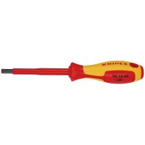 Knipex 98 13 60 98 13 60 Vde Insulated Hexagon Screwdriver, 6.0 X 75mm 18779