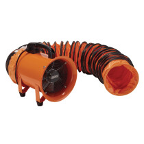 Draper 19406 Air Mover Ventilator, 8"/200mm, 180W,230V