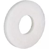 Makita 1914S5-9 White Felt Floor Pad for use with the PS001G Scrubber Polisher