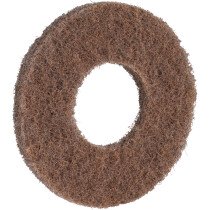 Makita 1914S8-3 Brown Felt Floor Pad for use with the PS001G Scrubber Polisher