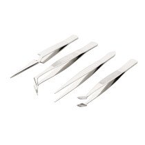 Draper 19850 TWZ4 4 Piece Tweezer Set