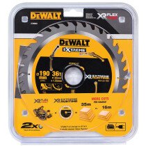 DeWalt DT99563-QZ 190mm x 30mm XR Xtreme Runtime 36T Circular Saw Blade