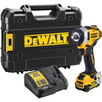 DeWalt DCF901P1-GB 12V XR Brushless 1/2" Impact Wrench with 1x 5.0Ah Battery in TSTAK Case