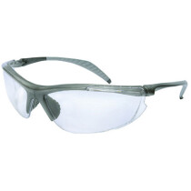 Swiss One 1FLEXBR23C 'Flex' Safety Spectacles with Clear Anti-Scratch, Anti-Fog Lenses