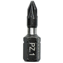 Addax PZ1 x 25mm Impact Quality Screwdriver Bits , PK10