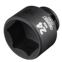 Draper 20175 409-MM Hi Torq® Metric Impact Socket, 3/8" Sq. Dr., 24mm