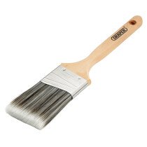 Draper 20444 PB-A/WOOD-2.5" Angled Paint Brush With Wood Handle, 2.5"