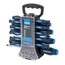 Draper 20721 865/49 Screwdriver, Socket and Bit Set (49 Piece)