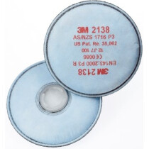 3M 2138 P3 Particulate Filter (Pair)