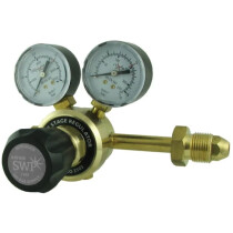 SWP 2143 Nitrogen Regulator Side Entry Two-Gauge 10bar Single Stage