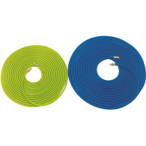 Draper 23189 4318HV 15.2M 1/4" BSP 6mm Bore High Vis Air Line Hose