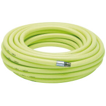 Draper 23190 4319HV 15.2M 1/4" BSP 8mm Bore High Vis Air Line Hose