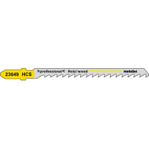 Metabo 623649000 Pack of 5 Jigsaw Blades (Equiv. to Bosch T244D)