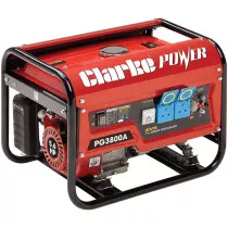 Clarke 8857852 PG3800A EURO5 3kVA 230V Petrol Generator