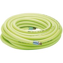 Draper 23191 4320HV 15.2M 1/4" BSP 10mm Bore High Vis Air Line Hose