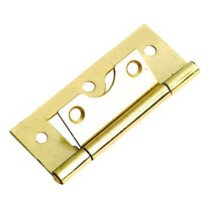 Specialist 23421 Steel Flush Hinge Brass Plated 38mm Packet of 2