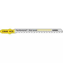 Metabo 623649000 Pack of 5 Jigsaw Blades (Equiv. to Bosch T244D)