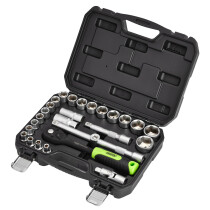 Draper 24234 1/2SS27 Hi Torq® Metric Socket Set, 1/2" Sq. Dr. (27 Piece)
