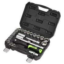 Draper 24234 1/2SS27 Hi Torq® Metric Socket Set, 1/2" Sq. Dr. (27 Piece)
