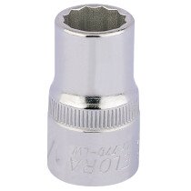 Elora 770-LW 1/4" 1/2" Square Drive Whitworth Bi Hexagon Socket 24814