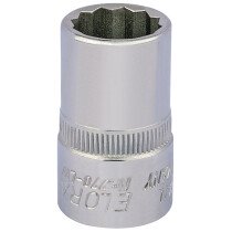 Elora 770-LW 5/16" 1/2" Square Drive Whitworth Bi Hexagon Socket 24822