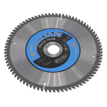 Sealey 25080/Ali Aluminium Cutting TCT Saw Blade &oslash;250 x 30mm - 80tpu