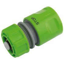 Draper 25902 GWPPHC2 1/2" BSP Hose Connector with Water Stop Feature
